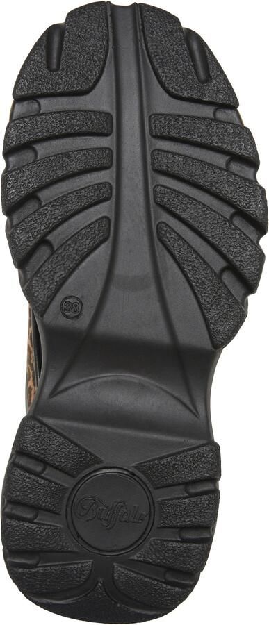BUFFALO Sneakers laag bruin lichtbruin zwart - Foto 6