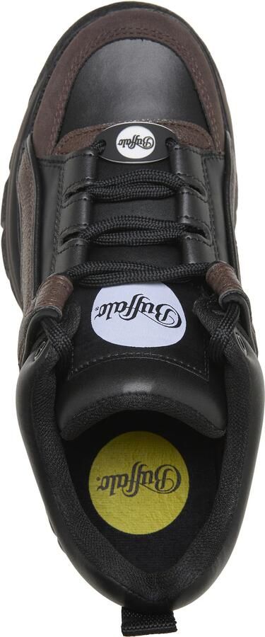 BUFFALO Sneakers laag bruin zwart - Foto 6