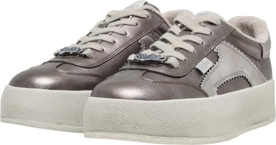BUFFALO Sneakers laag 'Cajo' donkergrijs zilver - Foto 3