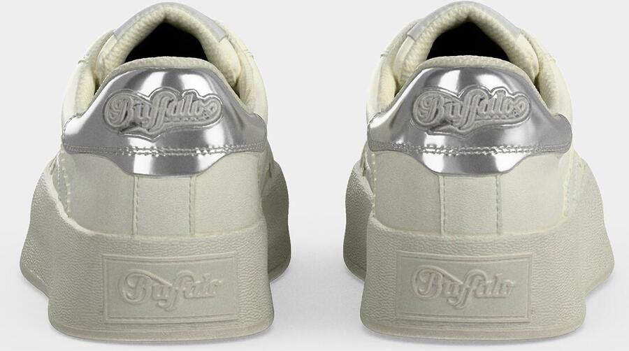 BUFFALO Sneakers laag 'CAJO' lichtgrijs zilver wit - Foto 4