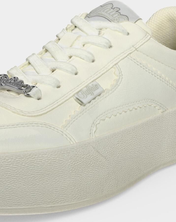 BUFFALO Sneakers laag 'CAJO' lichtgrijs zilver wit - Foto 3