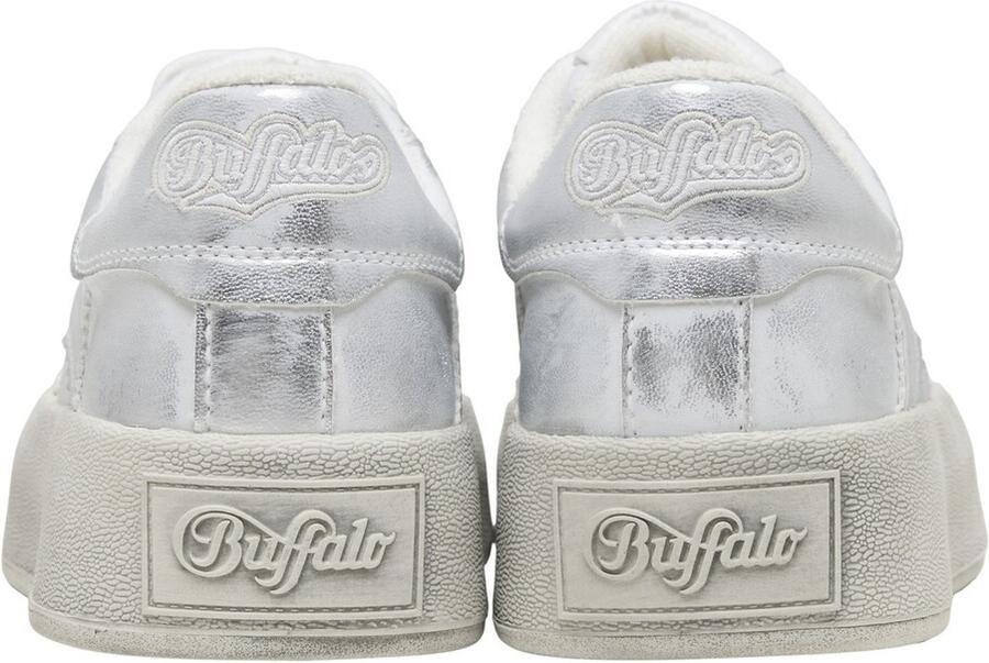 BUFFALO Sneakers laag 'Cajo' zilver wit - Foto 2