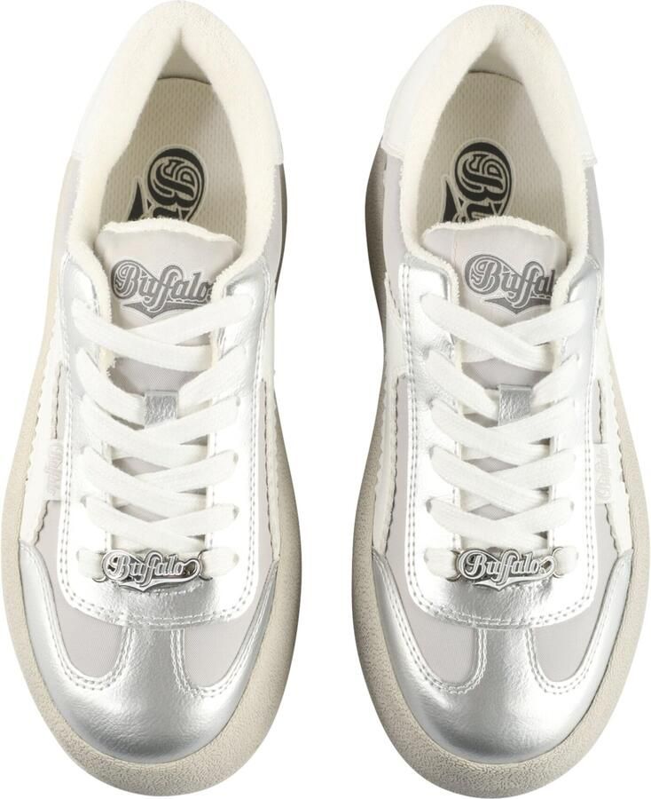 BUFFALO Sneakers laag 'CAJO' zilvergrijs wit - Foto 2