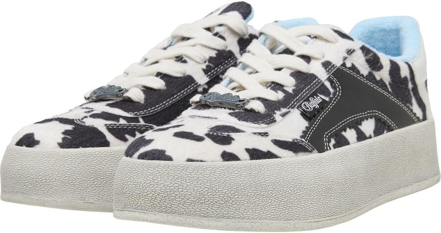 BUFFALO Sneakers laag 'Cajo' zwart wit - Foto 3