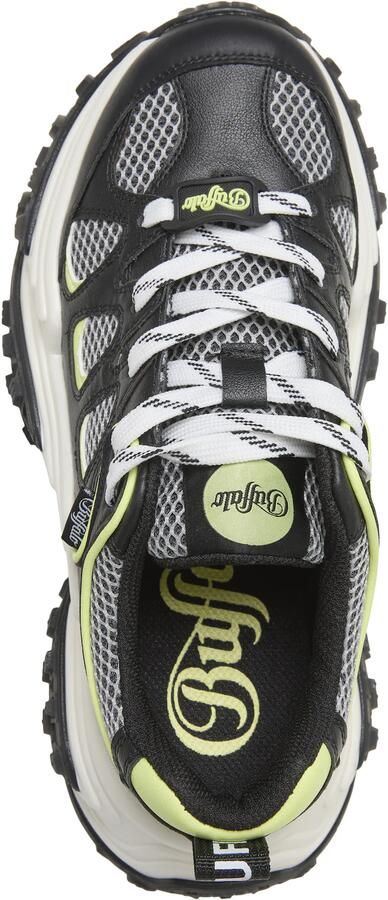 BUFFALO Sneakers laag 'Cerbo' geel zwart wit - Foto 4