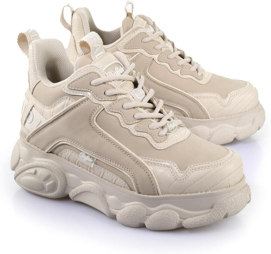 BUFFALO Sneakers laag 'Cld Chai' beige lichtbeige wit - Foto 2