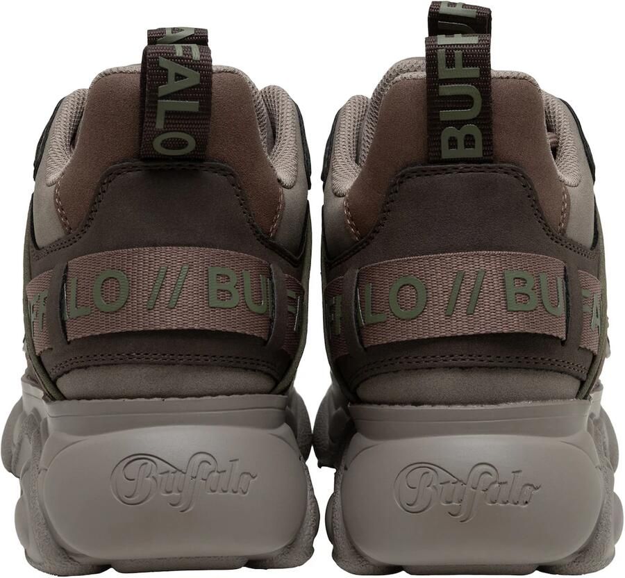 BUFFALO Sneakers laag 'CLD Chai' bruin donkerbruin grijs olijfgroen - Foto 2