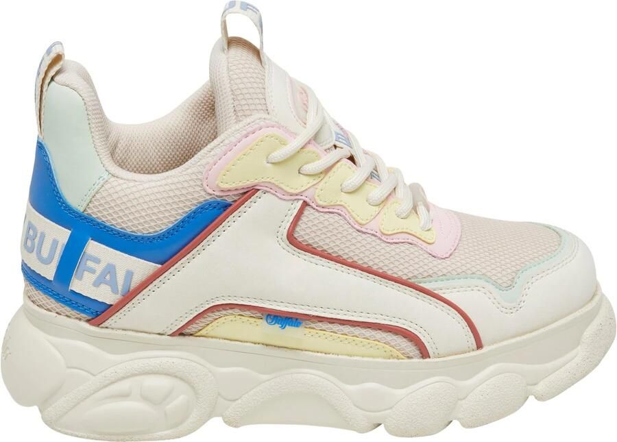 BUFFALO Sneakers laag 'CLD Chai' crème blauw rosa rood - Foto 4