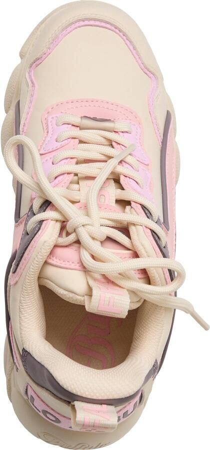 BUFFALO Sneakers laag 'Cld Chai' crème donkergrijs rosa lichtroze - Foto 5