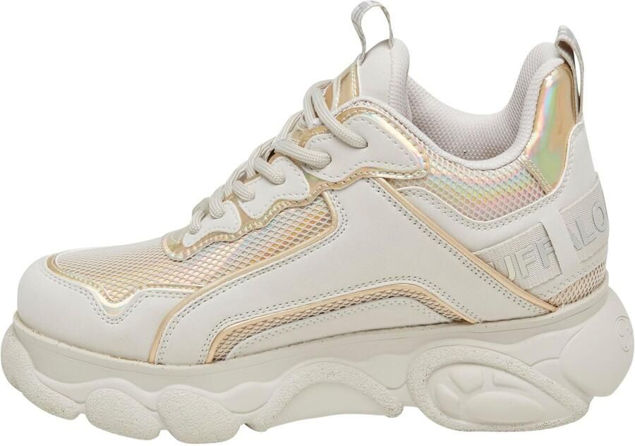 BUFFALO Sneakers laag 'Cld Chai' ecru goud