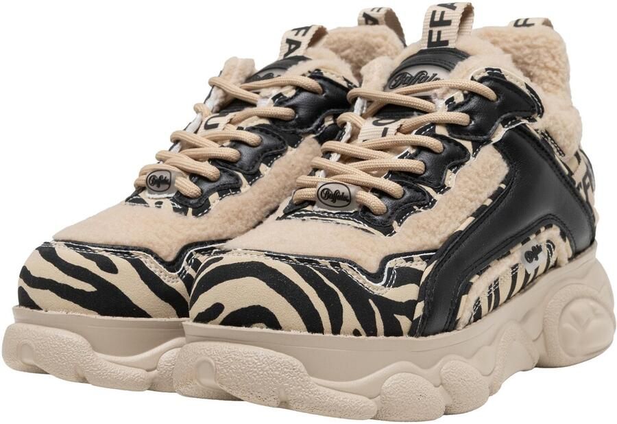 BUFFALO Sneakers laag 'Cld Chai' ecru sand zwart - Foto 3