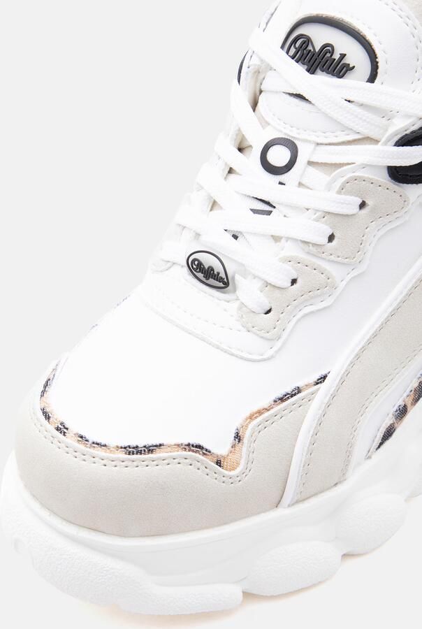 BUFFALO Sneakers laag 'Cld Chai' taupe lichtbruin zwart wit - Foto 6