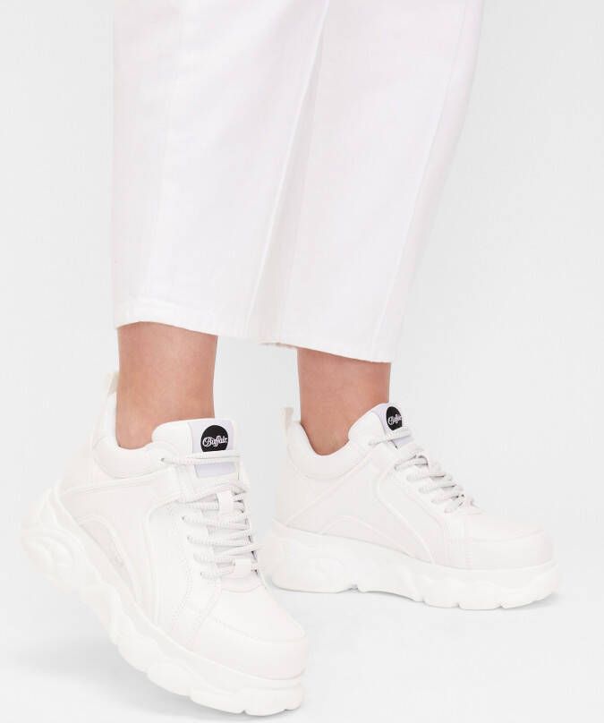 Buffalo Plateausneakers Corin veterschoen vrijetijdsschoen ugly sneaker met typische plateausool - Foto 12