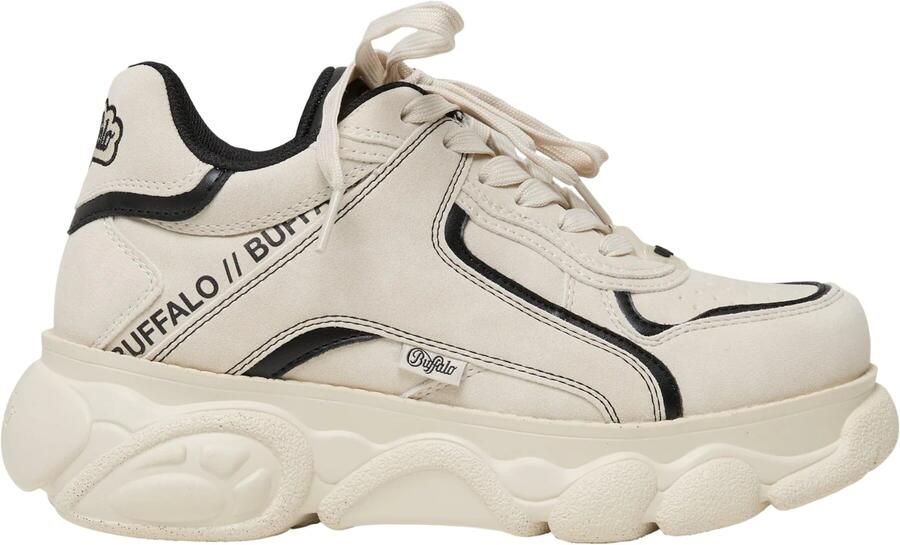 BUFFALO Sneakers laag 'Cld Echo' beige zwart