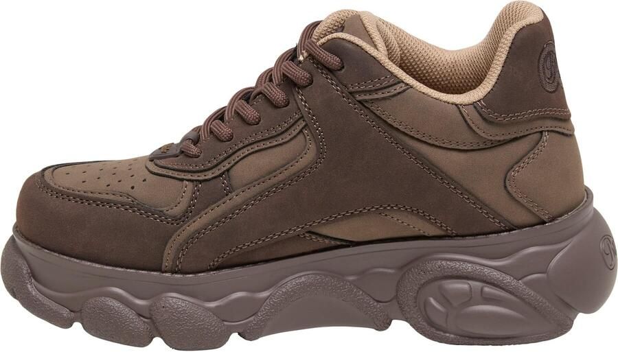 BUFFALO Sneakers laag 'Cld Echo' brokaat cappuccino donkerbruin - Foto 4