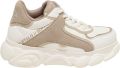 BUFFALO Sneakers laag 'Cld Echo' lichtbruin wit - Lichtbruin/Wit