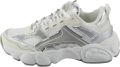 BUFFALO Sneakers laag 'CLD RUN JOG' zilver wit - Zilver/Wit