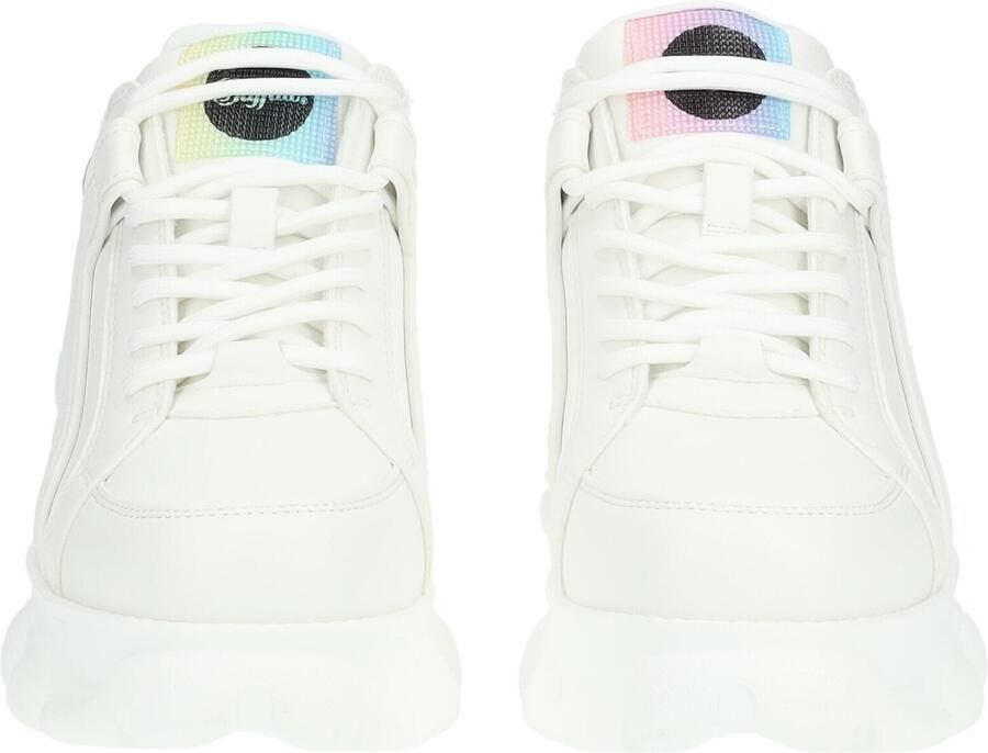 BUFFALO Sneakers laag 'Corin' lichtblauw limoen rosa wit - Foto 4