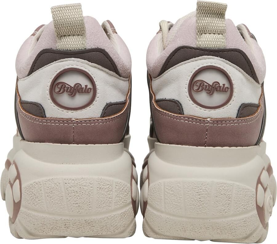 BUFFALO Sneakers laag crème camel ombergrijs rosé - Foto 4