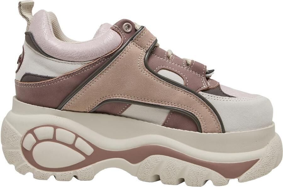 BUFFALO Sneakers laag crème camel ombergrijs rosé - Foto 6