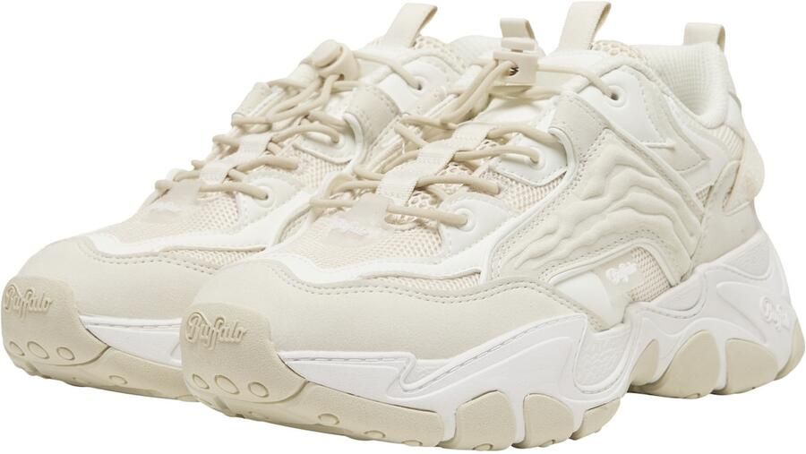 BUFFALO Sneakers laag crème wit - Foto 3