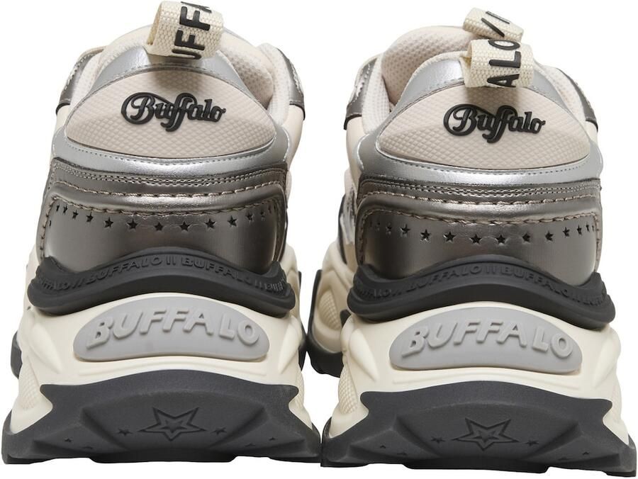 BUFFALO Sneakers laag 'Drive' crème donkerbeige zilver - Foto 2