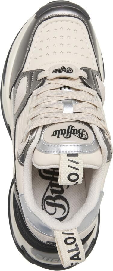 BUFFALO Sneakers laag 'Drive' crème donkerbeige zilver - Foto 6