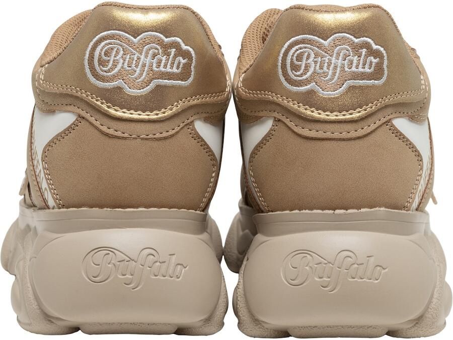 BUFFALO Sneakers laag 'Echo' camel goud wit - Foto 2