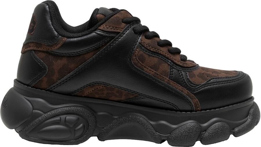 BUFFALO Sneakers laag 'Echo' mokka zwart - Foto 4