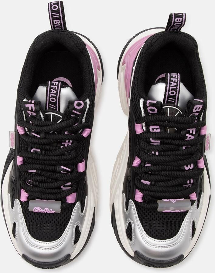 BUFFALO Sneakers laag 'FION ONE' zwart zilver - Foto 3