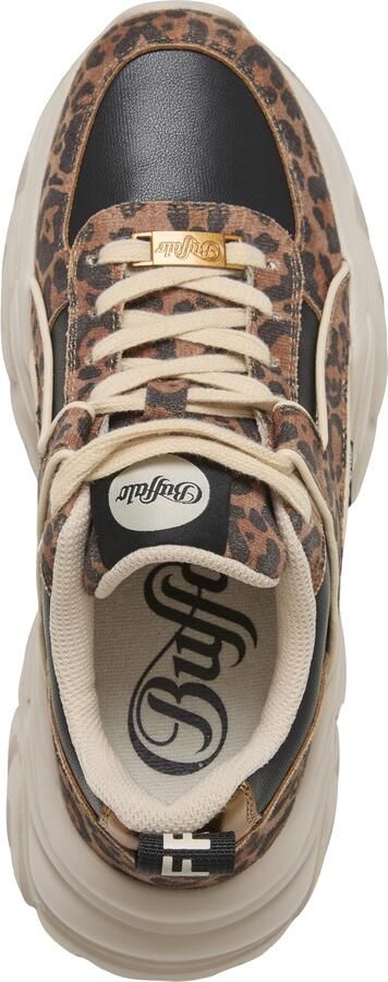 BUFFALO Sneakers laag 'Galactica' bruin brokaat zwart - Foto 6