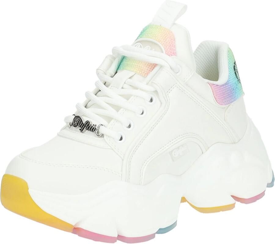 BUFFALO Sneakers laag gemengde kleuren wit