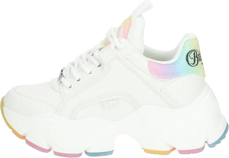 BUFFALO Sneakers laag gemengde kleuren wit - Foto 6