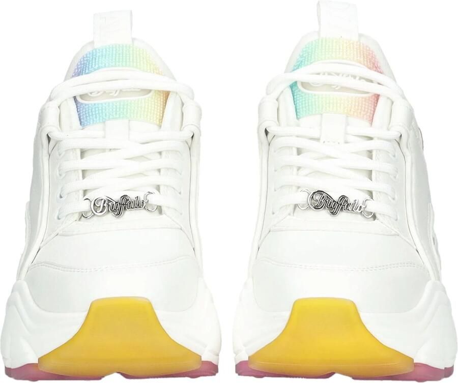 BUFFALO Sneakers laag gemengde kleuren wit - Foto 3