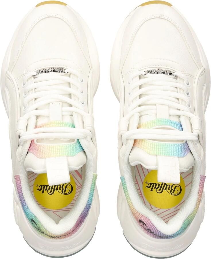 BUFFALO Sneakers laag gemengde kleuren wit - Foto 4