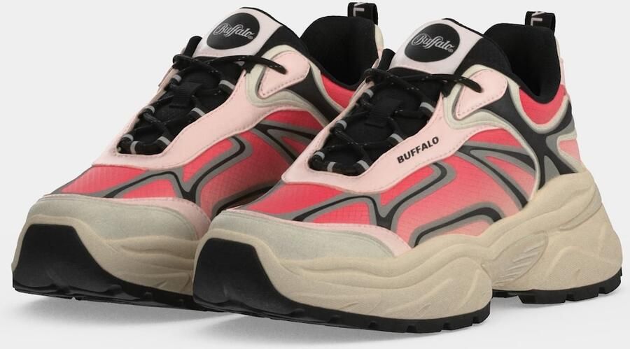 BUFFALO Sneakers laag 'Glaw' grijs rosa bloedrood zwart - Foto 7