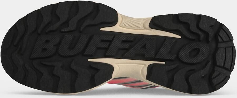 BUFFALO Sneakers laag 'Glaw' grijs rosa bloedrood zwart - Foto 3