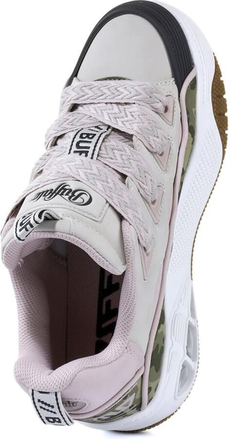 BUFFALO Sneakers laag 'Hero' grijs olijfgroen lichtlila zwart - Foto 5