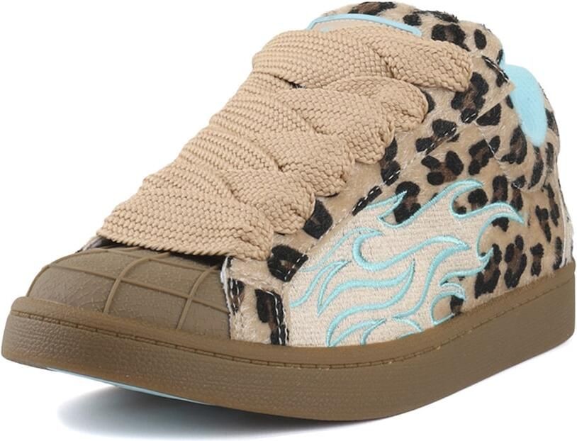 BUFFALO Sneakers laag 'Liberty' beige lichtblauw bruin zwart - Foto 4