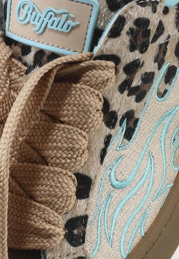 BUFFALO Sneakers laag 'Liberty' beige lichtblauw bruin zwart - Foto 2