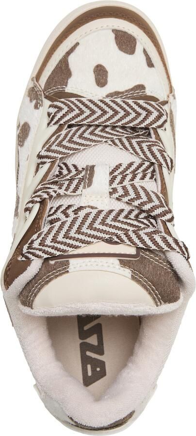 BUFFALO Sneakers laag 'Liberty' bruin wit - Foto 4