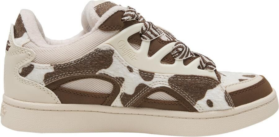 BUFFALO Sneakers laag 'Liberty' bruin wit - Foto 3
