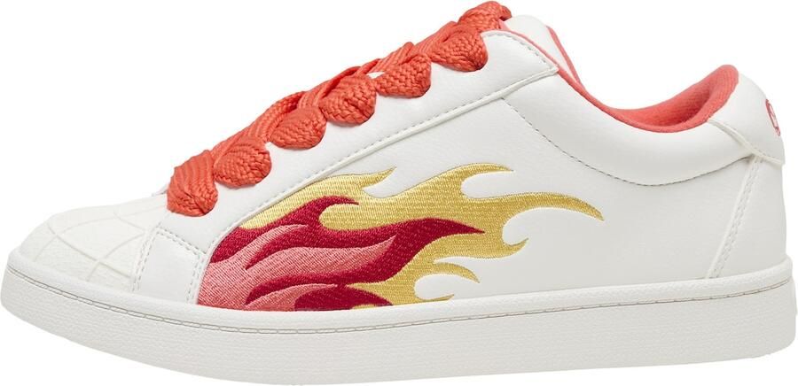 BUFFALO Sneakers laag 'LIBERTY FLAME' geel oranje rood wit - Foto 6