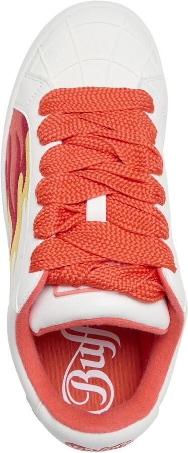 BUFFALO Sneakers laag 'LIBERTY FLAME' geel oranje rood wit - Foto 4