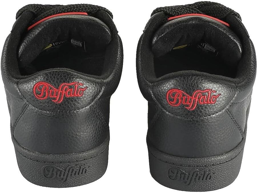 Buffalo Sneakers Liberty vrijetijdsschoen veterschoen lage schoen met trendy vlammenmotief - Foto 4