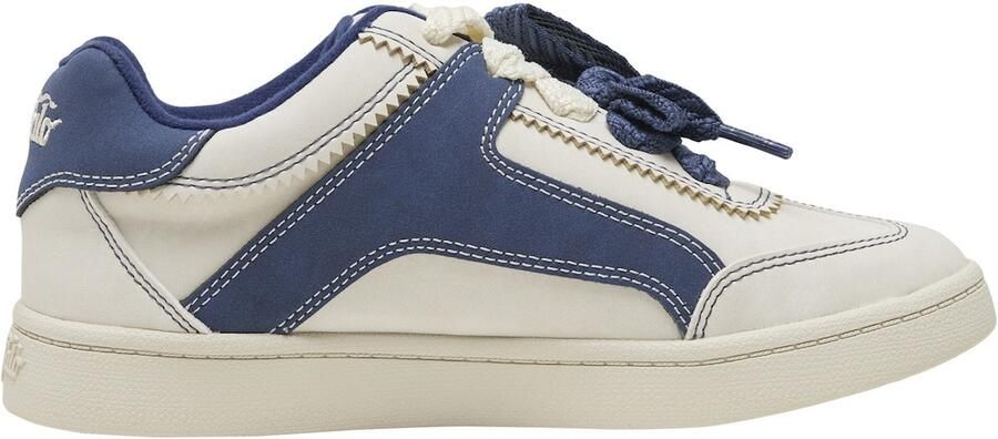 BUFFALO Sneakers laag 'Liberty One' blauw denim parelwit - Foto 4