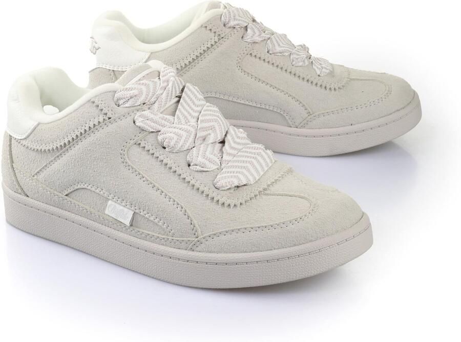 BUFFALO Sneakers laag lichtbeige - Foto 3