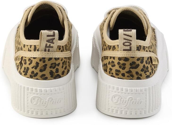 BUFFALO Sneakers laag 'Madison' brokaat olijfgroen zwart - Foto 5