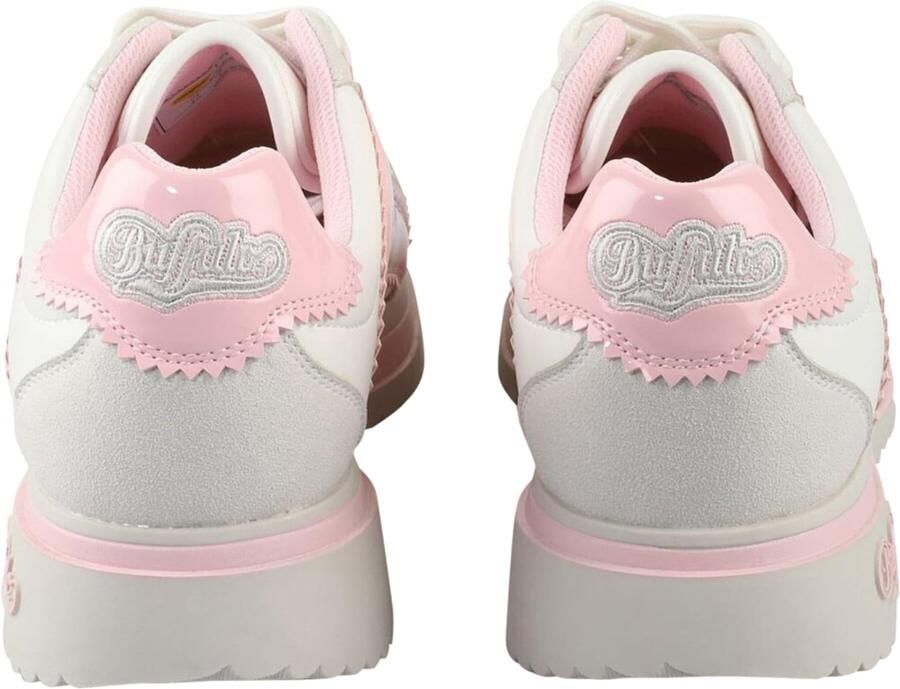 BUFFALO Sneakers laag 'Malibu' crème rosa wit - Foto 3