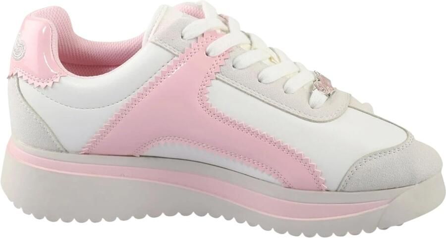 BUFFALO Sneakers laag 'Malibu' crème rosa wit - Foto 5